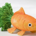 a vegetable fish